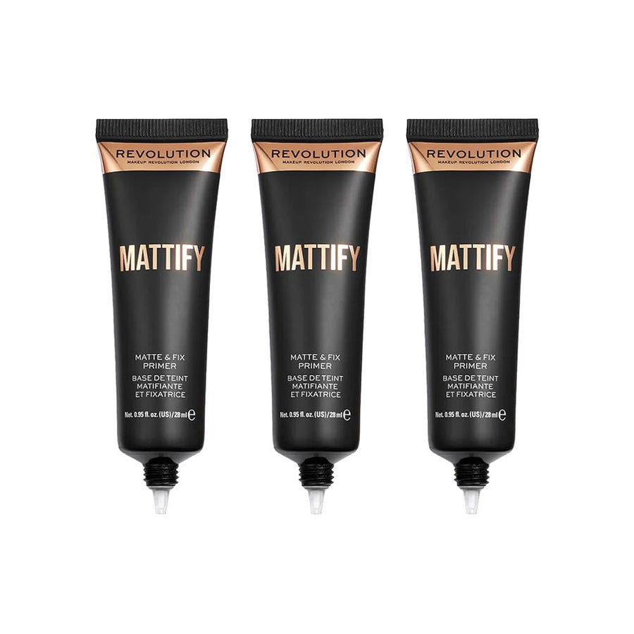 3x Revolution Matte & Fix Primer Mattify 28ml