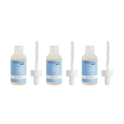 3x Revolution Skin Serum Salicylic Acid & Niacinamide Blemish 30ml