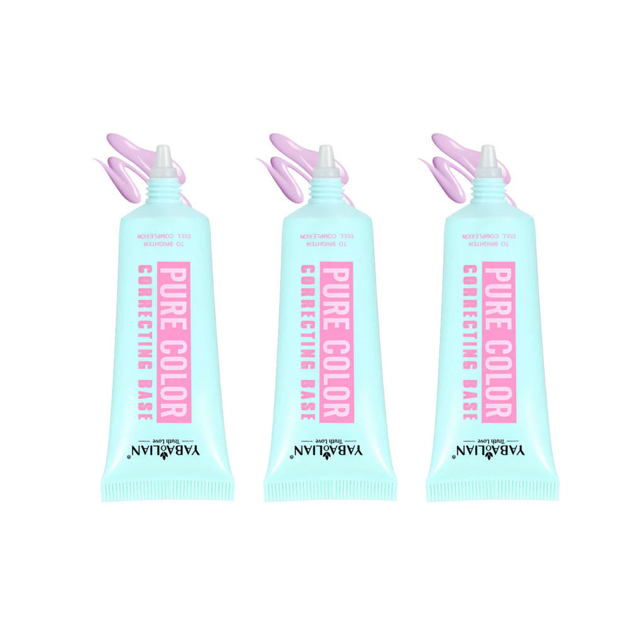 3x Yabaolian Pure Color Correcting Base Shade 2 25ml