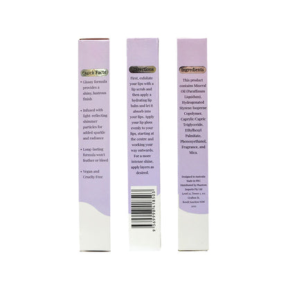 Beauty Buddy Shimmer Lip Gloss 01 Crystal Clear 2ml