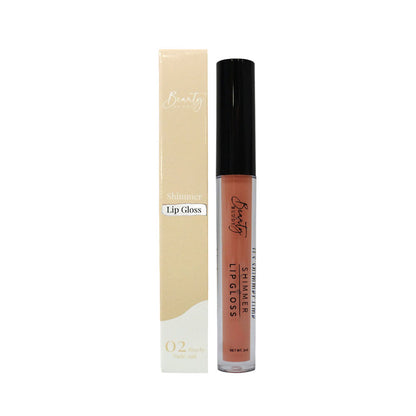Beauty Buddy Shimmer Lip Gloss 02 Nearly Nude 2ml