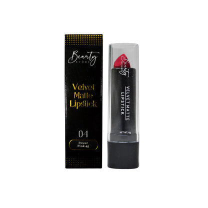 Beauty Buddy Velvet Matte Lipstick 04 Power Pink 4g