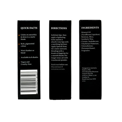 Beauty Buddy Velvet Matte Lipstick 02 Too Haute To Handle 4g