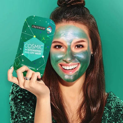 Freeman Peel Off Mask Cosmic Holographic Deep Cleansing Jade 10ml