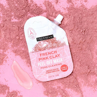 Freeman Peel Off Mask Pore Clearing French Pink Clay 35ml