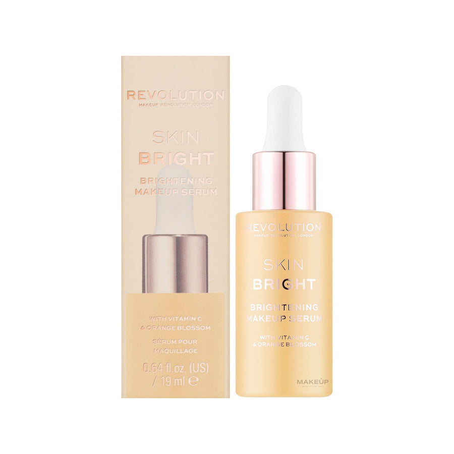 Revolution Brightening Make Up Serum Skin Bright With Vitamin C & Orange Blossom 19ml