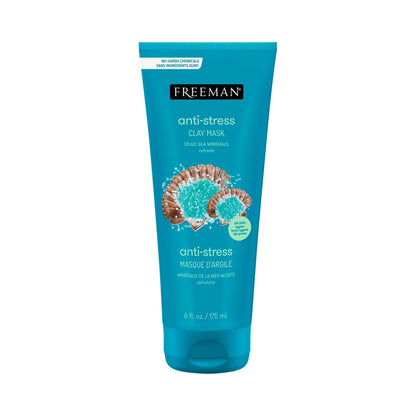 Freeman Clay Mask Anti Stress Dead Sea Minerals 175ml