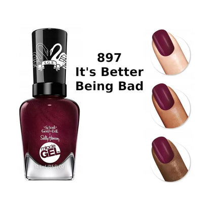 Sally Hansen Nail Polish Miracle Gel 897 It's Better Being Bad 14.7ml