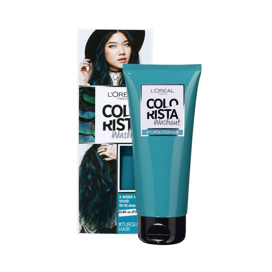 L'Oreal Paris Washout Colorista Turquoise Hair 80ml