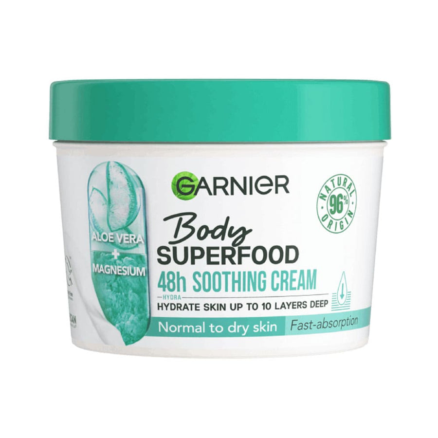 Garnier Body Superfood 48Hr Moisturising Cream Normal Dry Skin 380ml