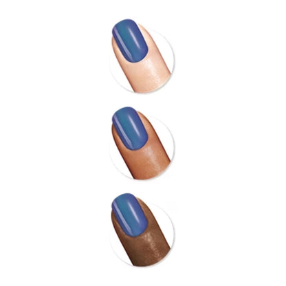 Sally Hansen Nail Polish Miracle Gel It Takes Two 970 Hyp-nautical & Top Coat 2x3.75ml