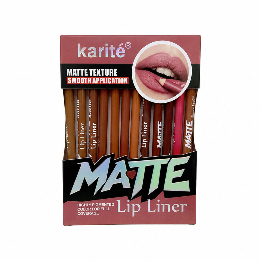 Karite Matte Lip Liner 12pk
