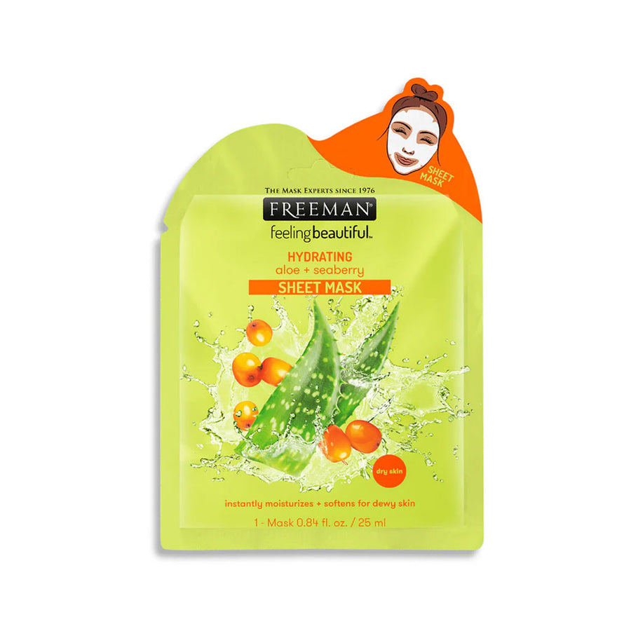 Freeman Sheet Mask Hydrating Aloe + Seaberry 25ml
