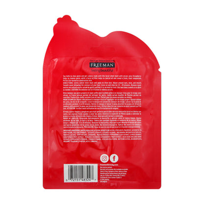 Freeman Sheet Mask Pore Cleansing Strawberry + Mint 25ml