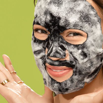 Freeman Sheet Mask Detoxifying Charcoal + Sea Salt 25ml