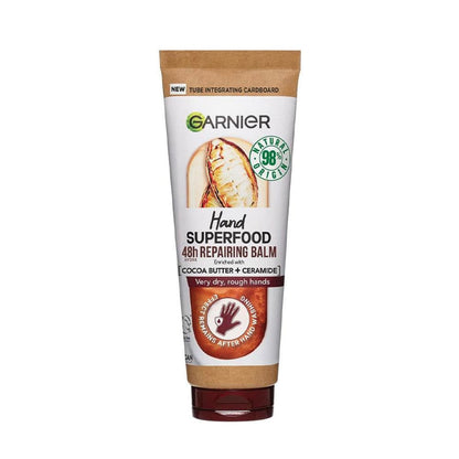 Garnier Hand Super Food Cocoa Ceramide 48hr Repairing Balm 75ml