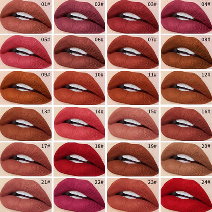 Kiss Beauty 24 Hour Matte Lip - Shade 6