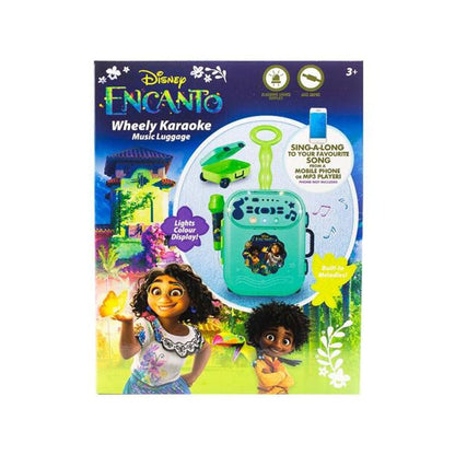 Disney Encanto Wheely Karaoke Music Luggage