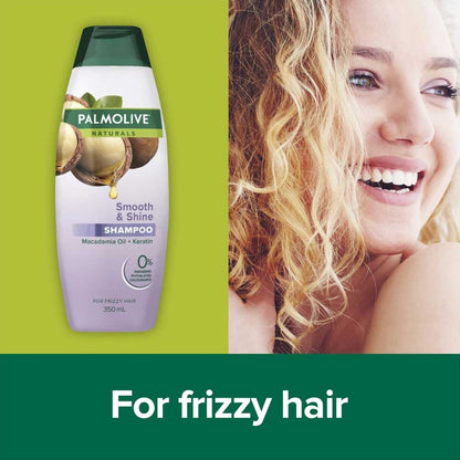 Palmolive Shampoo Smooth & Shine Macadamia Oil & Keratin 350ml