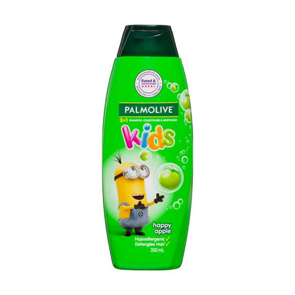 Palmolive 3-In-1 Shampoo, Conditioner & Body Wash Kids Happy Apple 350ml