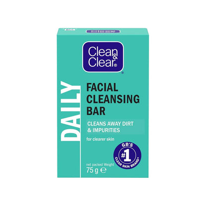 Clean & Clear Facial Cleansing Bar 75g