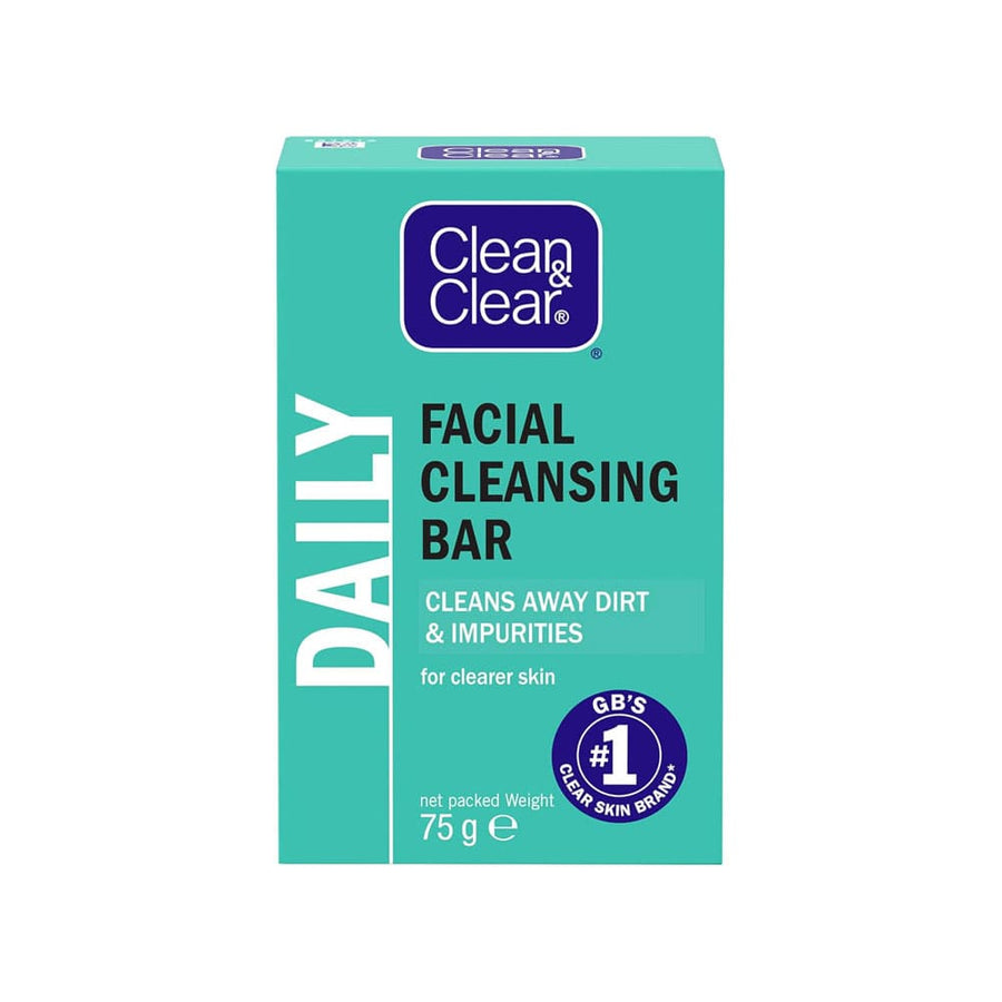 Clean & Clear Facial Cleansing Bar 75g