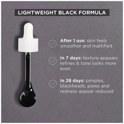 Garnier Skin Active AHA + BHA Charcoal Anti Blemish Serum 30ml