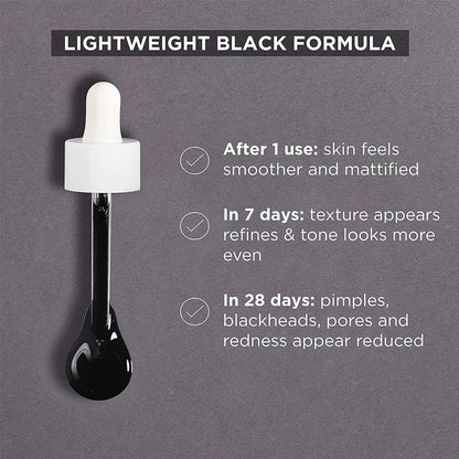 Garnier Skin Active AHA + BHA Charcoal Anti Blemish Serum 30ml