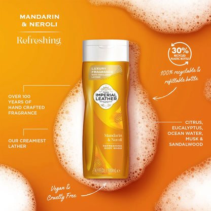 Imperial Leather Body Wash Refreshing Mandarin & Neroli 500ml