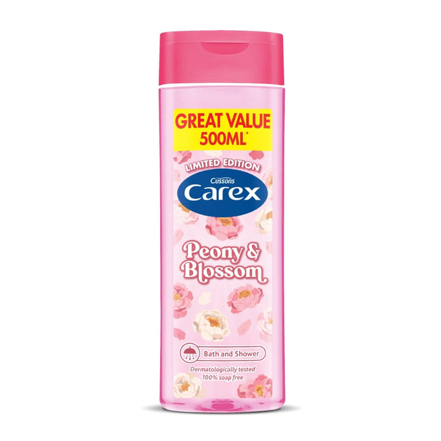 Cussons Carex Bath & Shower Peony & Blossom 500ml