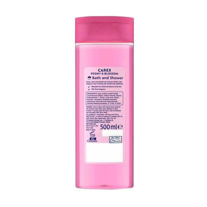Cussons Carex Bath & Shower Peony & Blossom 500ml