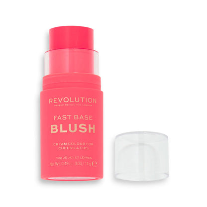 Revolution Fast Base Blush Cream Colour For Cheeks & Lips Bloom 14g