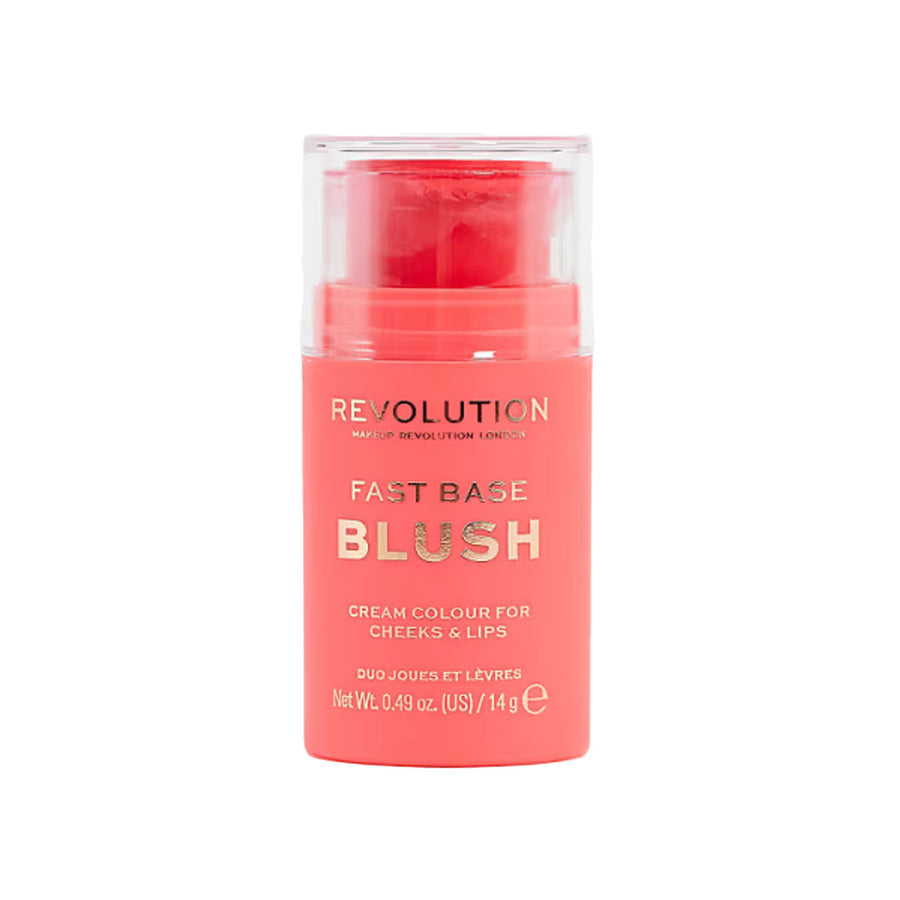 Revolution Fast Base Blush Cream Colour For Cheeks & Lips Bloom 14g
