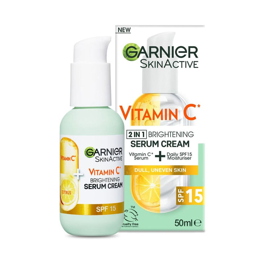 Garnier Skin Active Vitamin C SPF15 Brightening Serum Cream 50ml
