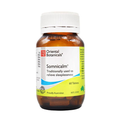 Oriental Botanicals Somnicalm 60 Tablets