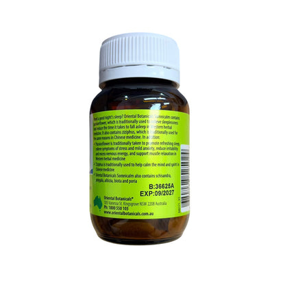 Oriental Botanicals Somnicalm 60 Tablets