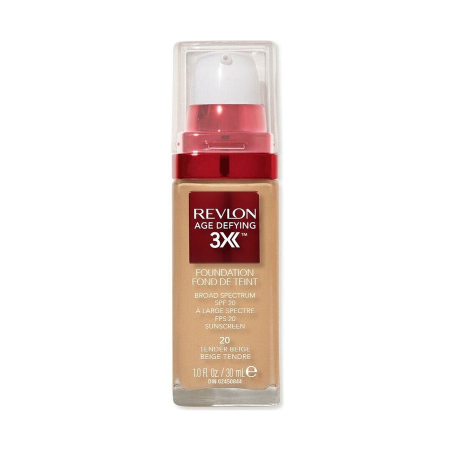 Revlon Age Defying Foundation SPF20 20 Tender Beige 30ml
