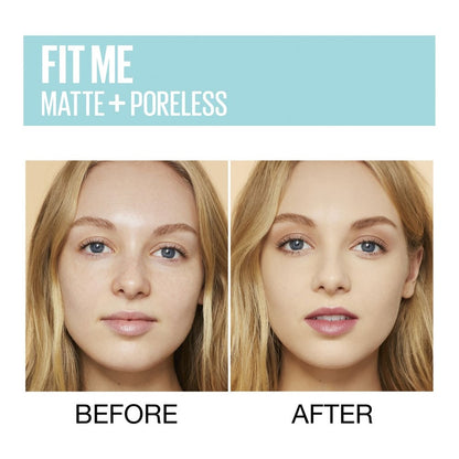 Maybelline Fit Me Foundation Matte + Poreless Normal Oily 118 Light Beige 30ml