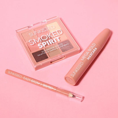 Sunkissed Dramatic Eyes Smoked Spirit Eyeshadow Mascara Brow Pencil