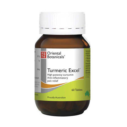 Oriental Botanicals Turmeric Excel 60 Tablets