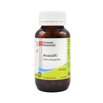 Oriental Botanicals Anxiolift With Ashwagandha 60 Tablets