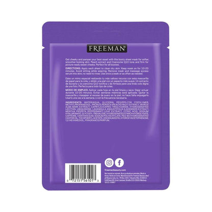 Freeman Sheet Mask Cheeky Butt Smoothing + Toning 40ml