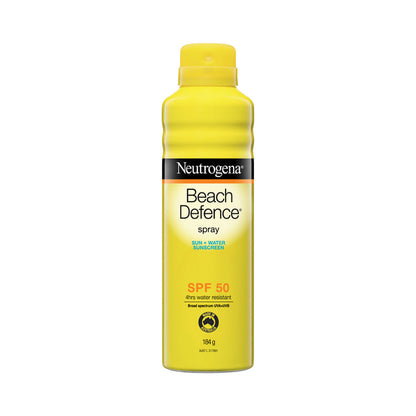 Neutrogena Sunscreen Sun & Water Beach Defence 4Hrs Water Resistant Spf50 184g