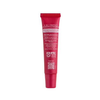 Cancer Council Lip Balm Spf50+ Raspberry Jojoba Oil 15g
