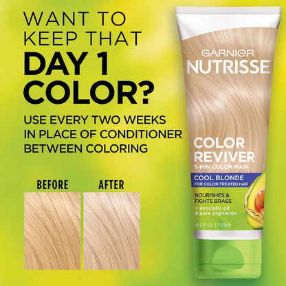 Garnier Nutrisse Color Reviver 5-Min Color Mask Cool Blonde 125ml