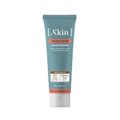 A'Kin Conditioner Volume Boost For Fine And Flat Hair Types With Australian Caviar Lime, Coconut & Amino Acids 50ml