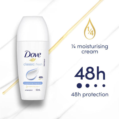 Dove Antiperspirant 48H Classic Fresh 50ml