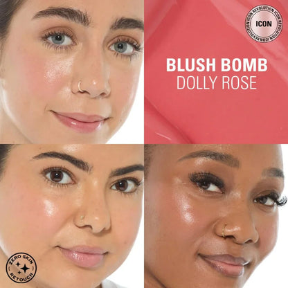 Revolution Liquid Blush Bomb Dolly Rose 4.6ml
