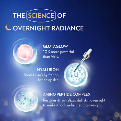 Vaseline Serum Burst Lotion Healthy Bright Gluta Hya Overnight Radiance Repair 200ml