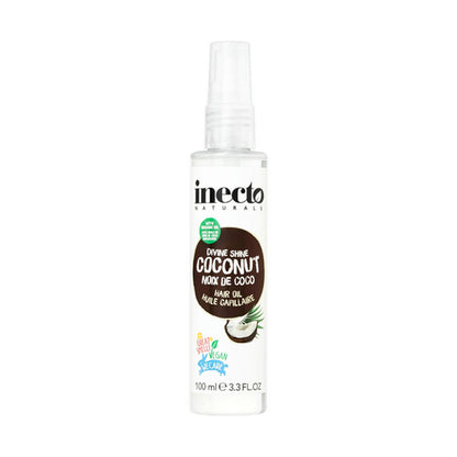 Inecto Hair Oil Divine Shine Coconut Vegan 100ml